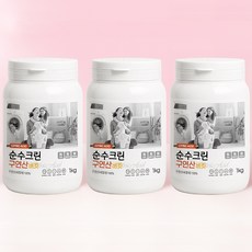 순수크린 구연산 1kg x 3개입 식품첨가물등급 프리미엄 무수구연산 세정제 세탁세제 섬유유연제 구연산은 순수크린입니다, 3개