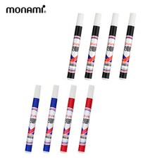 모나미 유성매직 흑색 4개 + 청색 2개 + 적색 2개 세트