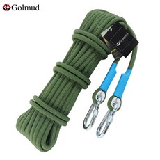 등산용 로프 줄 클라이밍 등산 와이어 안전 구조 자일 RL162 직경 12mm 오렌지 3미터, RL162 직경 12mm 녹색 5미터