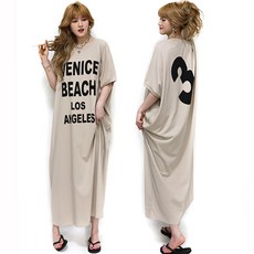 통통마녀 ] VENICE BEACH N 원피스 4칼라 / 6 XL 까지 / 오버사이즈