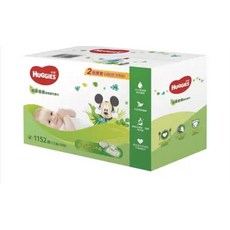 Huggies 妙而舒 嬰兒濕紙巾 1152片, 1個, 16個裝, 1g