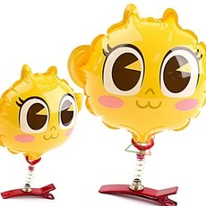 엔케이디 머리꾸미기 풍선집게핀 금비 1개