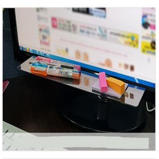 실속상점 모니터선반 소품수납