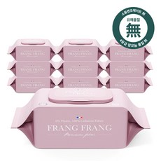 프랑프랑 플라스틱0% 에코 프리미어 70gsm 아기 물티슈 셀룰로오즈100%, 70g, 70매, 20개