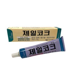 제일코크 충진제 다목적 접착재 구멍 깨진곳 보수 초강력 접착제 백색, 검정색