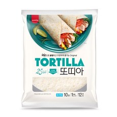 [냉동] 삼립 또띠아 10호 1봉(62gX12장)