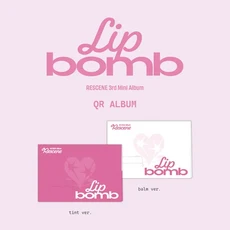 RESCENE(리센느) - LIP BOMB [미니 3집] [QR VER] [PHOTOCARD VER] 2종세트, 2