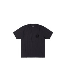 스투시 빌트 투 라스트 피그 다이 코튼 티셔츠