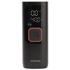 아이나비허브 무선 스마트 에어펌프 울트라 맥스 UV1000 6000mAh, 1개, 블랙