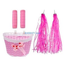 자전거 플라스틱 켓 핸들 사이클링 전면 장식 설치, 1. Pink, 1개