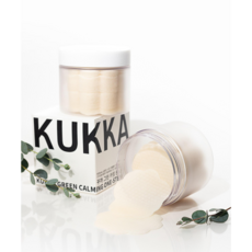 (베일코스메틱) 60매 클렌징 각질제거 보습진정 양면 닦토&흡토 패드 꾸까 KUKKA GREEN CALMING ONE STEP CICA PAD, 1개, 60매입
