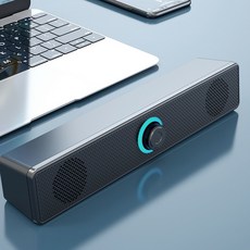 EBUFF EBS-SG1 컴퓨터 사운드바 USB 스피커 블랙