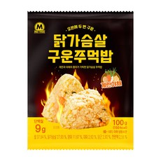 미트리 닭가슴살 구운 주먹밥 계란야채, 100g, 12개