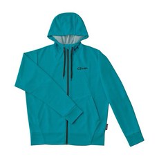 GAMAKATSU 連帽釣魚外套 GM-3630，輕盈透氣彈性佳 (灰色、綠色), 灰M