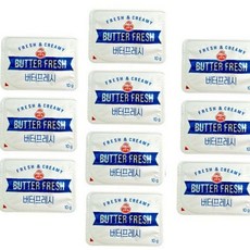 일회용 버터 가공 버터 개별포장 유크림 소포장 휴대용 빵용 아침 스프레드 꾸러미 야외용 소스 식탁 cju+37571yT