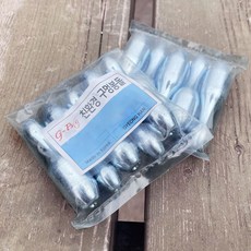 경한테크 GPS 친환경 구멍봉돌 초원투 미사일 싱커, 1개, 4개입