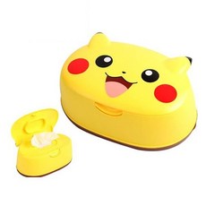 포켓몬 피카츄 물티슈 케이스 1P 원터치 티슈 보관함 ssu*23788EB, 없음, 1개