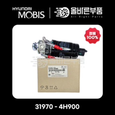 [현대모비스순정] 디젤 연료필터 31970-4H900, 1개, 319704H900