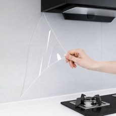 기름튐 방지 시트 주방 벽면 보호필름, 키친 오일 프루프 시트