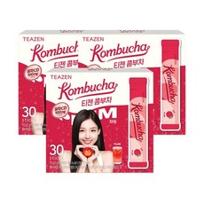 콤부차 자두 30스틱X3박스, 30, 5g
