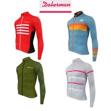 도베르만 자전거 긴팔져지 자전거복 사이클복 상의