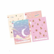 초등학생 저학년 쓰기 노트 10칸 여자 10P 공책 초등학교노트