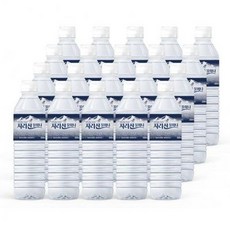 지리산 물하나 무라벨 500mlx40병 생수 샘물, 500ml