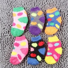 돕스 귀여운 유아 백일아기 애기 겨울 수면 양말