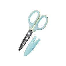 SDI手牌 不沾膠兒童剪刀(0919C)，安全圓角設計，不沾黏膠帶，輕巧好握，美勞創作好幫手, 粉藍綠, 1個