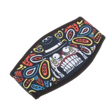 패딩 스쿠버 다이빙 마스크 스트랩 커버 래퍼 네오프렌 슬리브 18x10cm, [01] Teeth 18x10cm