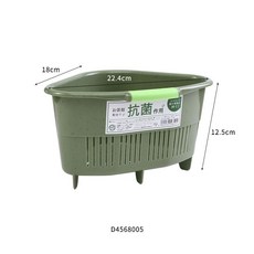 廚房日本水槽三角瀝水掛籃, 1個, 三角瀝水籃 1個
