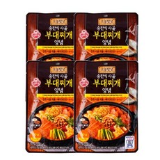 오뚜기 오늘밥상 송탄식사골부대찌개양념 110g 4개, 1세트