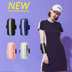 손목 팔 스마트폰 암밴드 러닝 런닝가방 운동 가방 4색 남녀공용 팔뚝 찍찍이 밴드