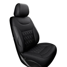 아우디 A4 B6 B8 B7 Q7 4L TT Mk1 Mk2 A6 아반트 4f C5 C6 C7 A3 8P A7 Q3 Q2L Q5 자동차 시트 커버 (맞춤, 01 인조 가죽, 01 사계절, 12 1PC-Black