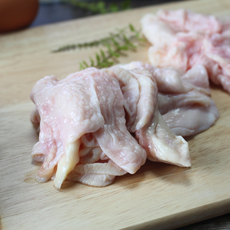 [택배비 1회 합배송] 닭껍질 닭스킨 냉동, 1개, 1kg