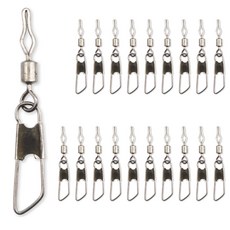 마리수 단차 조절 도래 외수질 광어 다운샷 채비 버림봉돌 자작채비 이지 스냅 핀도래 20개입, 1개