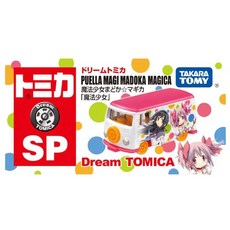 TOMICA 魔法少女小圓 巴士 粉色 巴士 模型車 TM95982, 1個