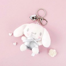 8100 산리오 시나모롤 실버 가방고리 8cm [B2-081841], 8100 산리오 시나모롤 실버 가방고리 8cm [B2-