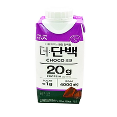 tft 더단백 드링크 초코, 250ml, 6개