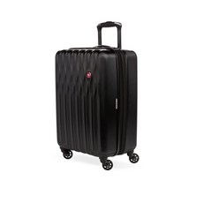 SwissGear 8018 블랙. 기내용 20인치 스피너 휠이 있는 확장 가능한 하드사이드 캐리어 그외 각종 594795
