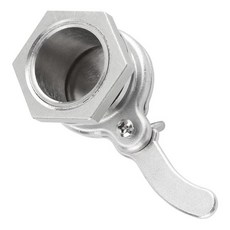 이조이어스 스테인리스 스틸 허니 게이트 밸브 양봉용 탭 제어 안전 밀봉 추출기 탱크 병입통, Ejoyous 게이트 밸브 부속 정원 관개 이조이어스