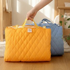 [보관가방증정] 정품 테디베어 사계절 일체형 낮잠이불세트(탈부착가능), 프레시 오렌지