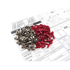 HIRO SEIKO 輕量化螺絲包 INFINITY (IF14), 1個, 全鈦合金輕量螺絲包