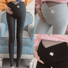임산부 레깅스 배보호 데일리 스판 임산부 슬림핏 레깅스 요가