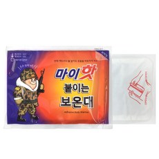 다봉산업 마이핫 붙이는 보온대 핫팩 45g, 60개