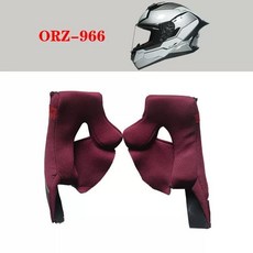 ORZ-728/991/966/103 頭盔內襯 - 厚度調節 內膽海綿墊 排汗透氣, 1個, 966耳衬,M