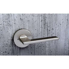 [국내생산]리빙이프 버튼형 방문손잡이 보니64 실버, 2개