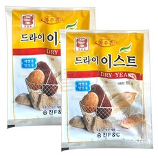 [퀴클리몰] 아주존 드라이이스트, 60g, 2개