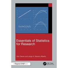 (영문도서)Essentials of Statistics for Research Paperback, CRC Press, English, 9781041003908