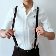Y자 서스펜더 벨트 남성 정장 멜빵 클래식 스타일kty8+4jZE